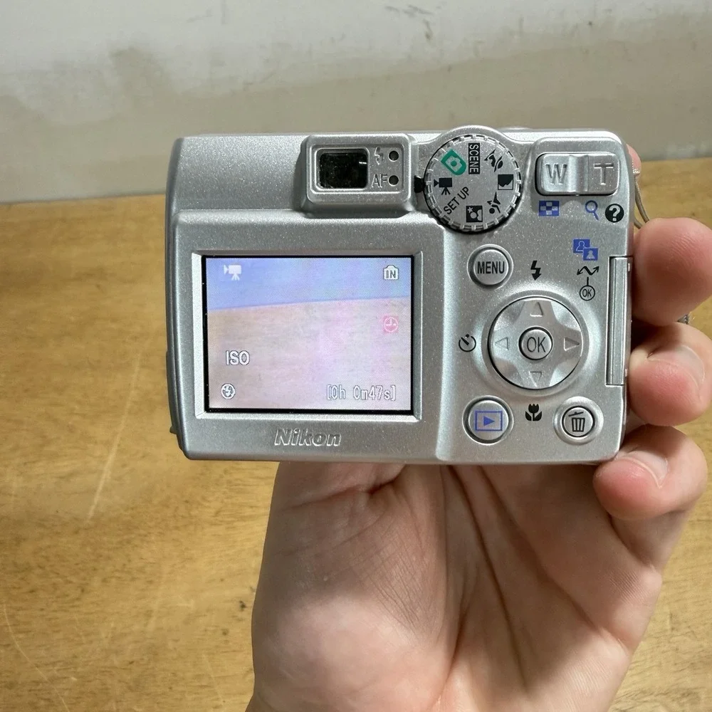 Nikon Coolpix 5600 5.1MP Digital Point & Shoot Camera Tested Y2K 2000s